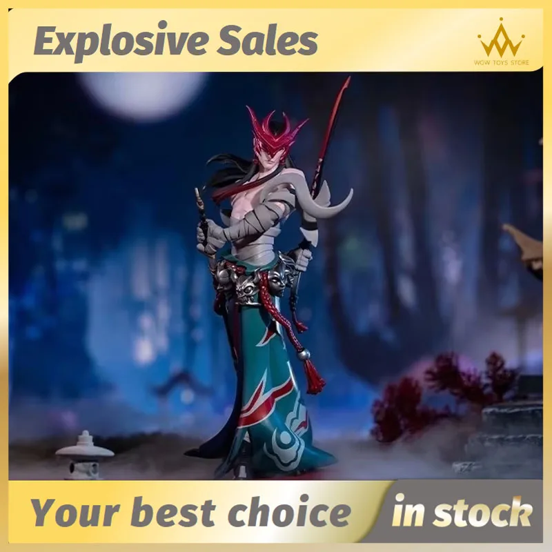 League Of Legends Lol Yone Action Figure Sealing Demon Sword Soul Yone Medium-Sized Sculpture Desktop Ornament Game Peripherals