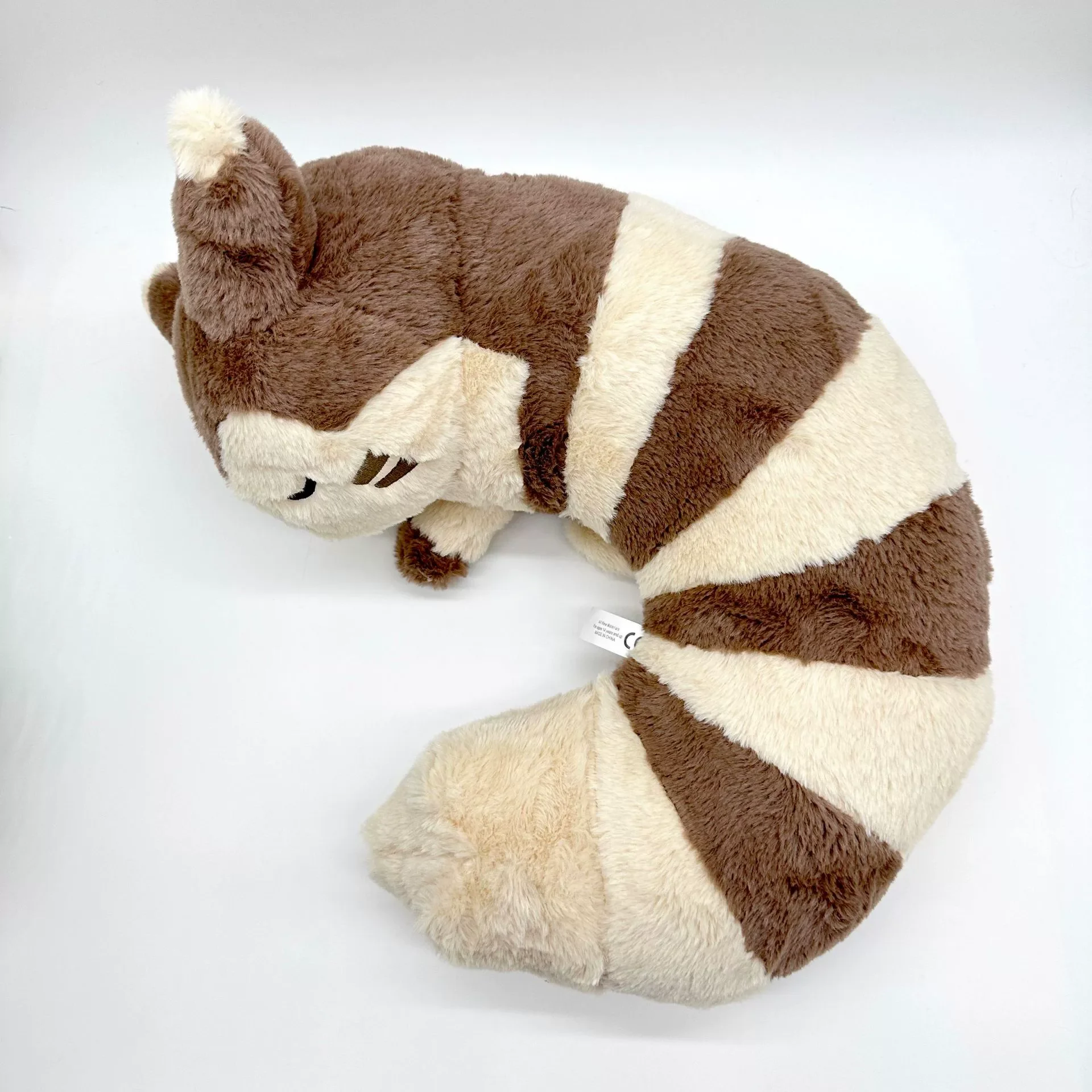 43cm New Furret Plush Toy Cartoon Kawaii Vertical Mouse Brown Cute Furret Stuffed Doll U Shanpe Soft Neck Pillow Birthday Gifts