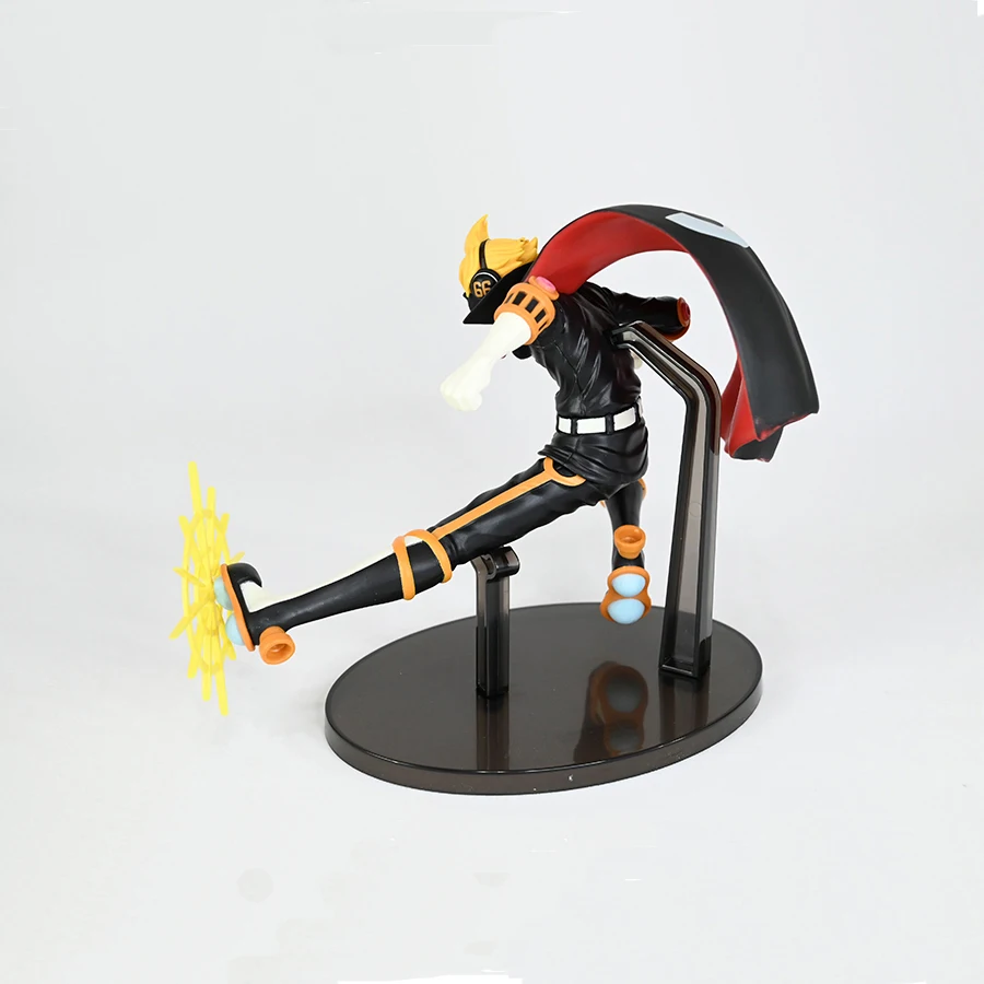 Banpresto One Piece Anime Figurines Battle Record Collection Vinsmoke Osoba-Mask Sanji PVC Action Figures Collectible Model Toys
