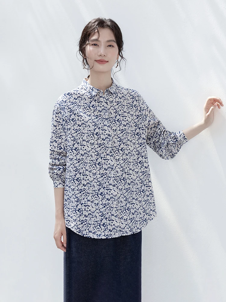 

Художественная хлопковая футболка New Le Collection, 100% хлопок, с принтом Salt Sink, сине-белая, тонкая, длинная, женская футболка