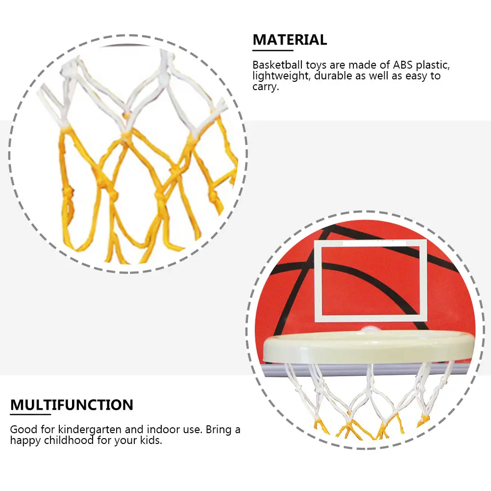 Support de basket-ball mural, jouet Portable, planche, accessoires en plastique, enfant de la maternelle