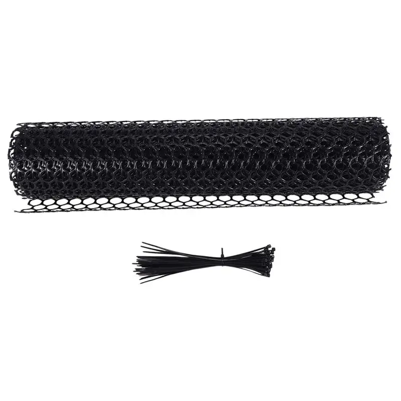 A02M-Plastic Chicken Wire Fence Mesh,Fencing Wire For Gardening, Poultry Fencing, Chicken Wire Frame For Floral Netting