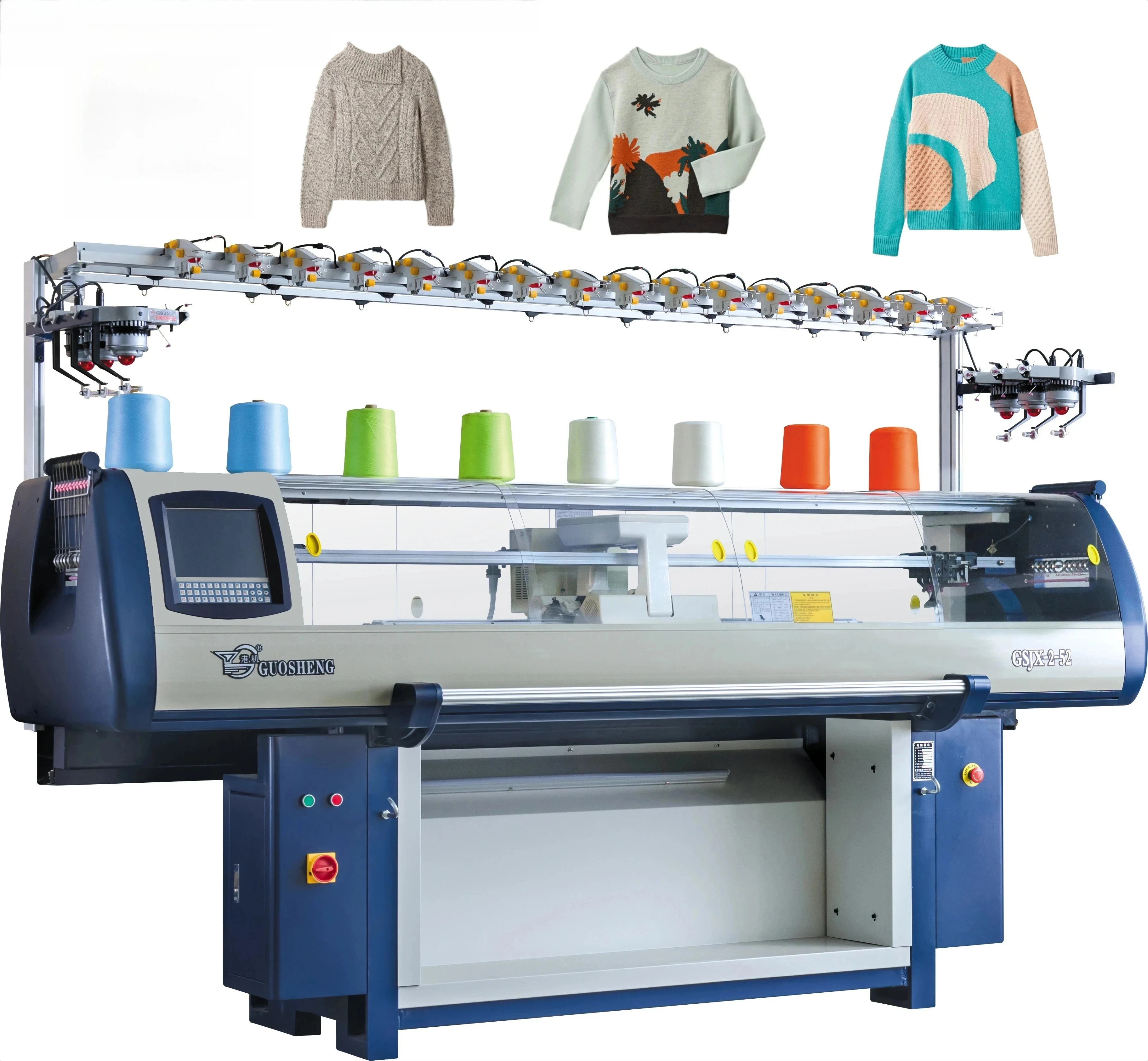 Double System Knitting Machine Sweater Machine Stocking Knitting Machine