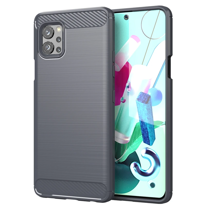 For Cover LG Q92 Case Fundas Coque Back Shockproof Phone Case For LG K61 G8 K40S K41S K51S Q92 Cover Flex Bumper Durable Shell