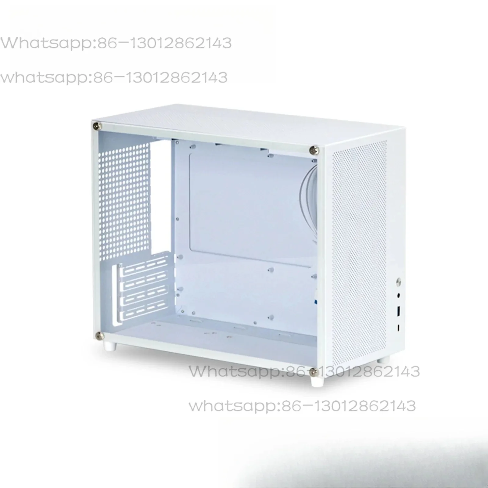 2026 New Aluminum Portable Back-end Cable Handheld Mini Water-cooled Air-cooled Small Chassis