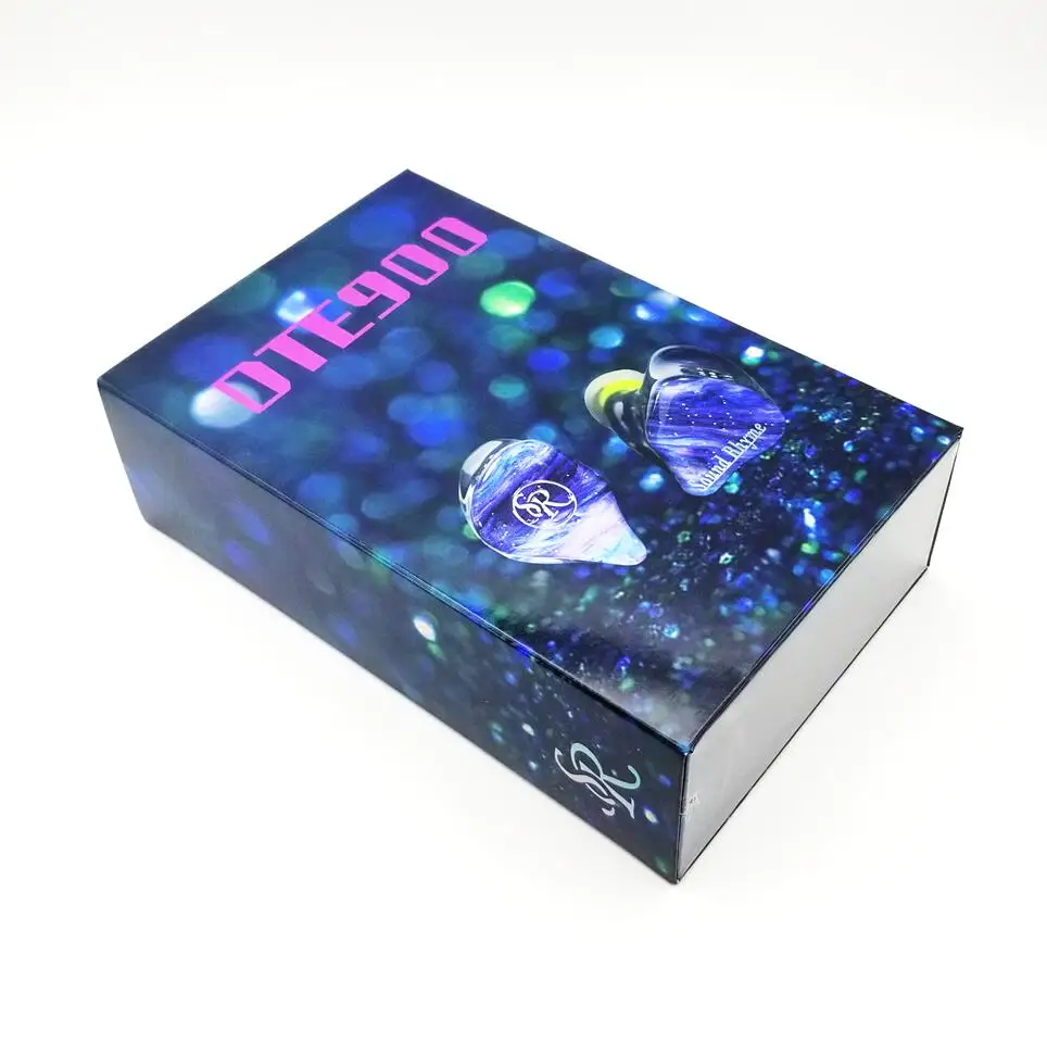 سماعة أذن داخل الأذن مزودة بمفاتيح ضبط ، سماعات أذن هجينة داخل الأذن ، DTE900 1 ديناميكية + 4 BA + 4 BA + 4 EST ، 2Pin ،