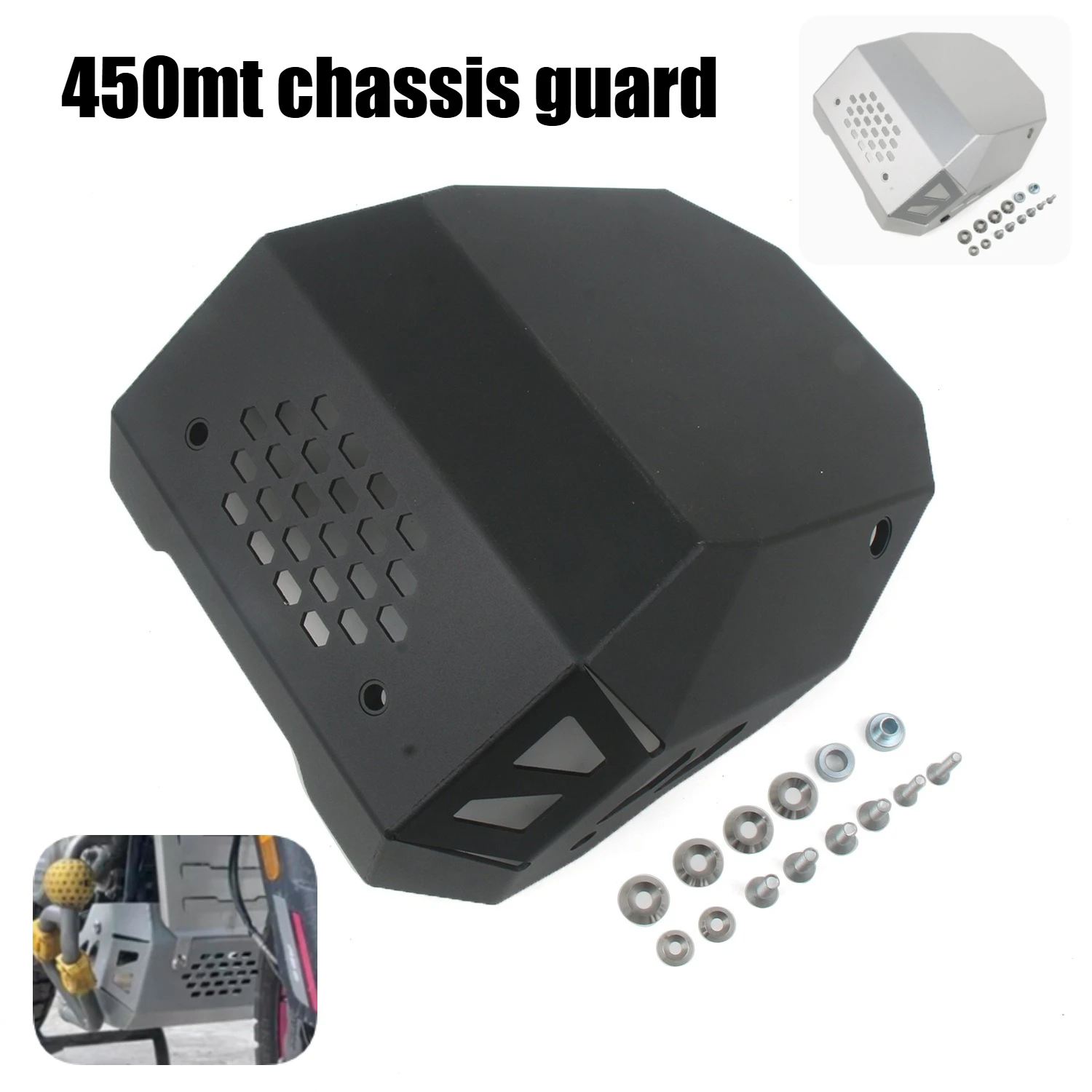 For 450MT Chassis Protector Protector Protector Cover Durable Rugged Modified Accessories Motorcycle Accessories