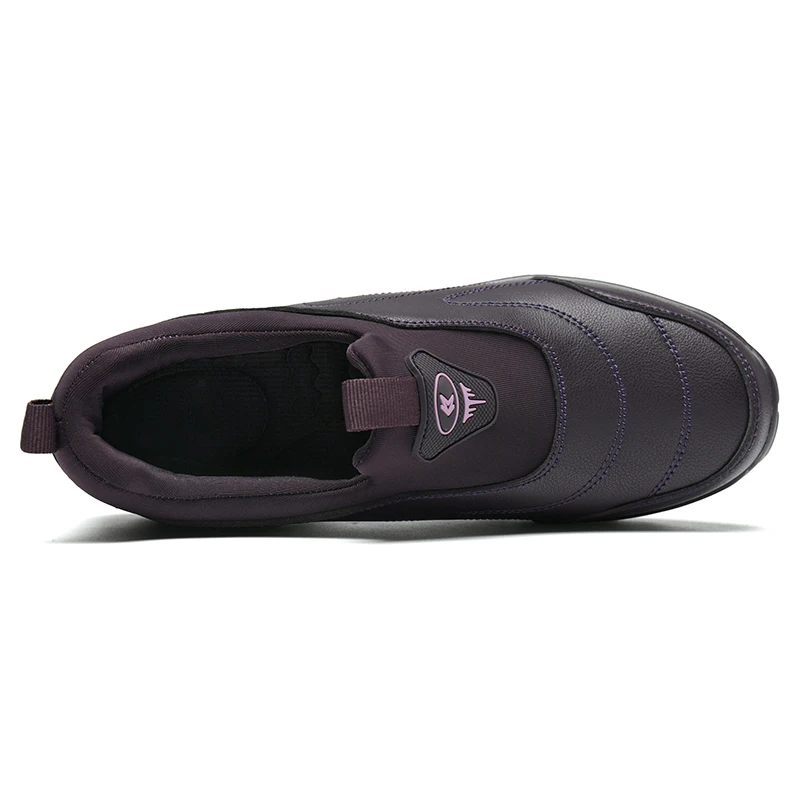 Neue Damen-Slipper, schöne Freizeitschuhe, Leder-Sneaker mit Luftpolster, Sport, rutschfest, bequem