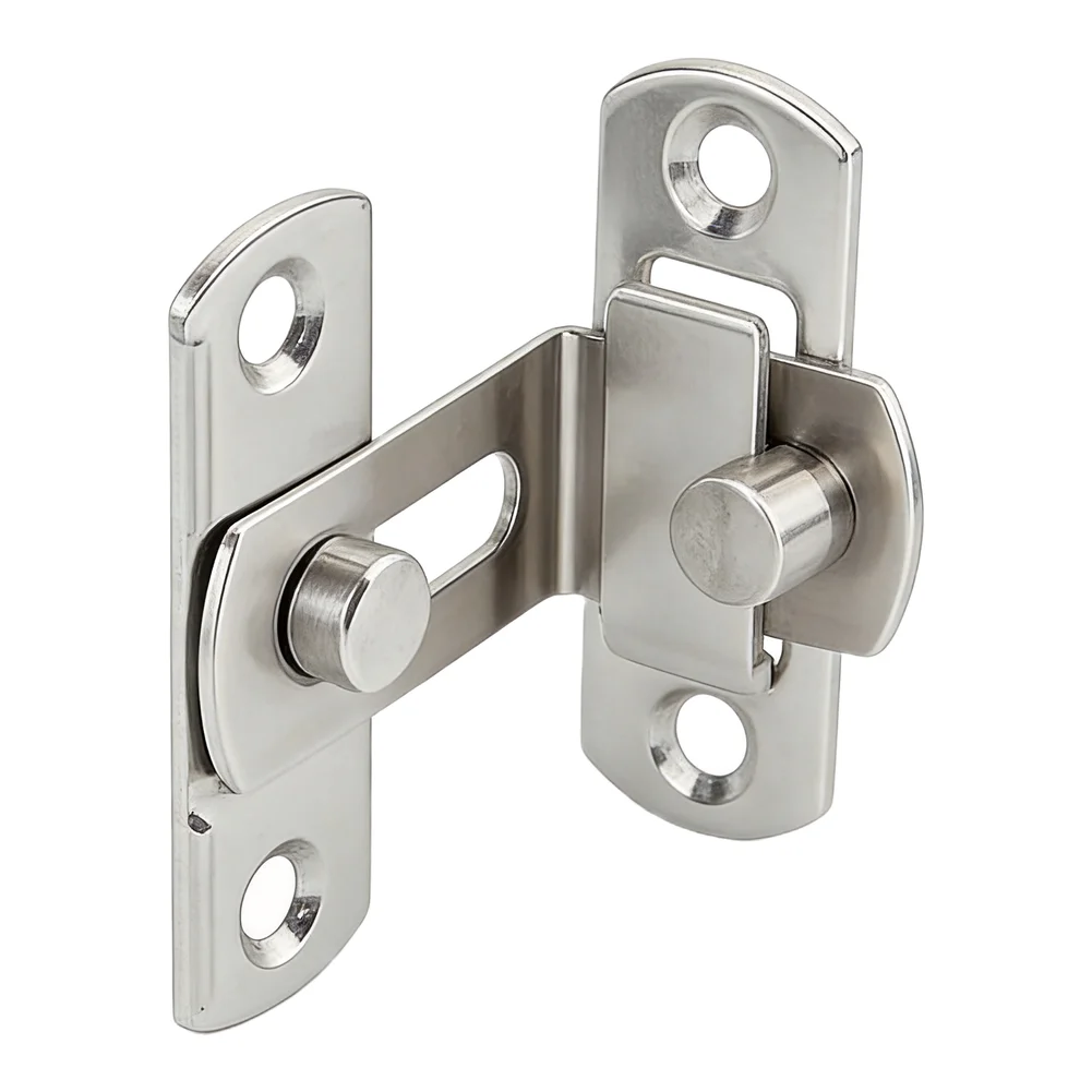 Latch Lock Barn Door Buckle Door 90 Degree Angle Accessories Easy Installation Hardware Latch Lock Replacement