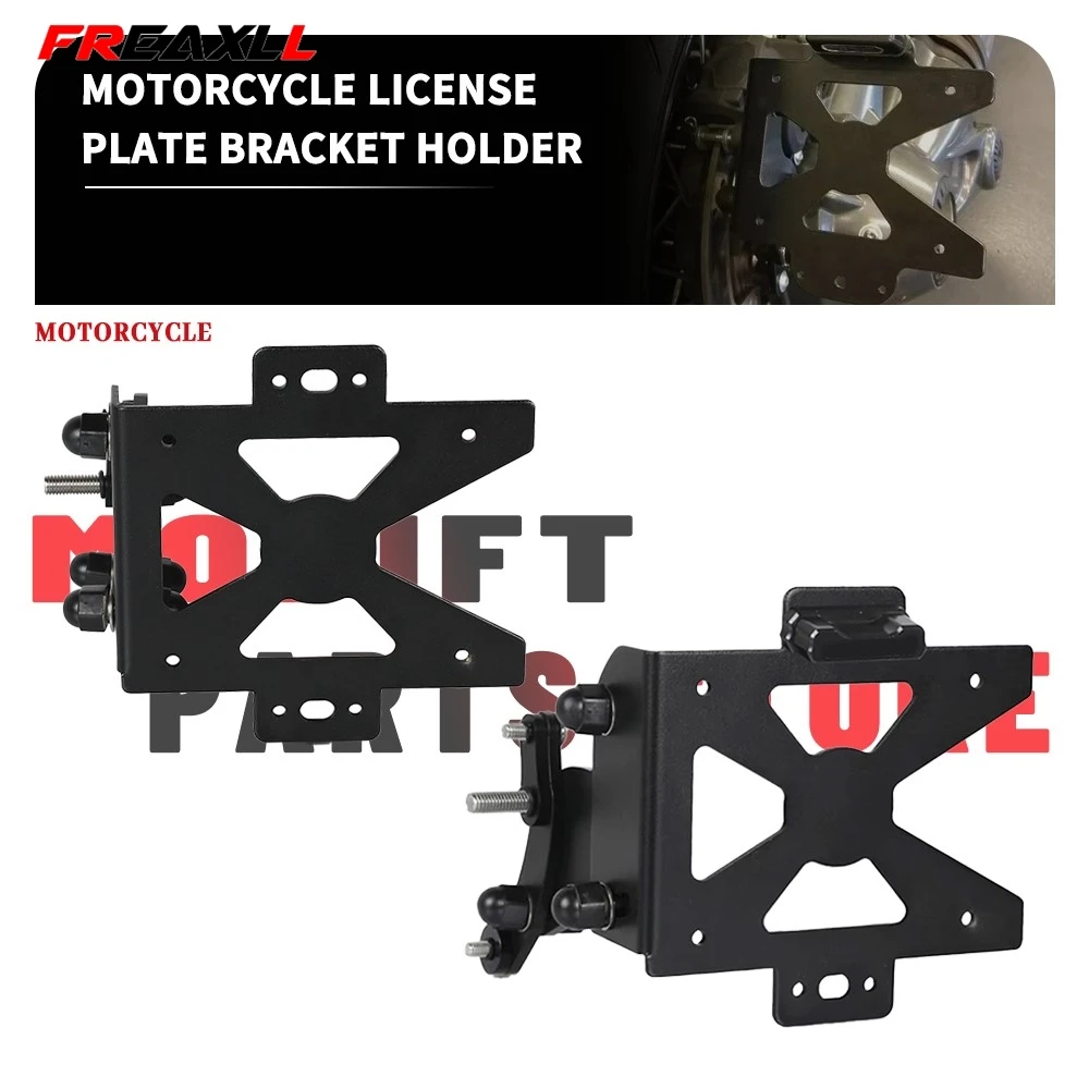 

LED License Plate Holder For BMW R nineT / Pure / Racer / Scrambler / slash 5 / Urban GS 2014-2023 Support Plaque Bracket Frame