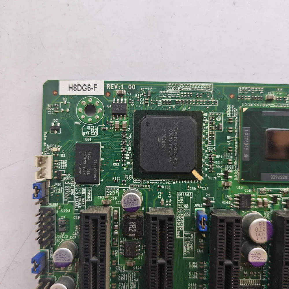 high stability H8DG6-F REV: 1.00 dual server board with SAS interface