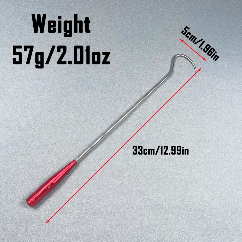 2pcs Red Color Stainless Steel - đánh giá và giá Fishing Hook Stainless Steel