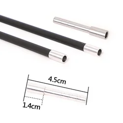 12pcs ID 5.2 mm Aluminium Insert Arrow O.D.6.3/6.8/7.1mm Fit Carbon Fiberglass Arrows Shaft Archery DIY For Shooting Accessories