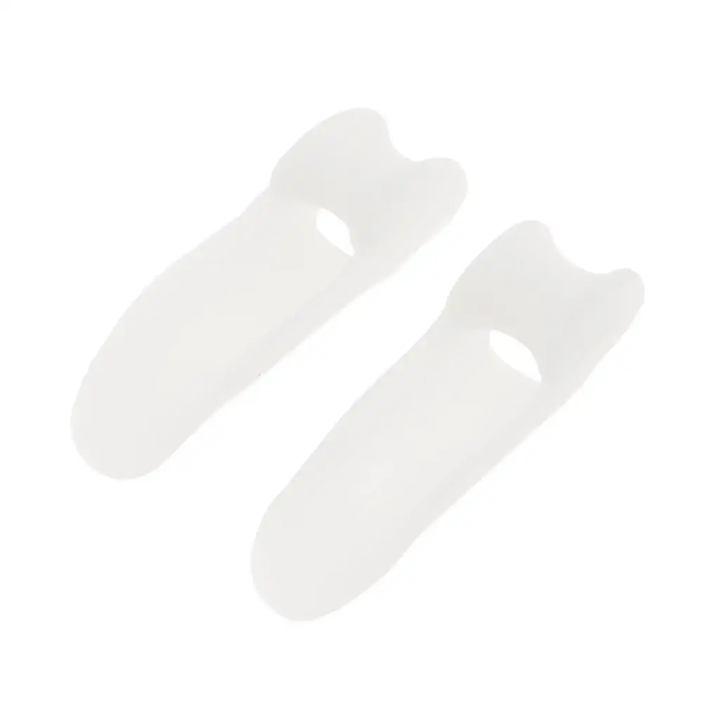 Gel Protective Toe Caps Soft Silicone Little Toe Cushions Stretchable Separator for Pain Relief Foot Care