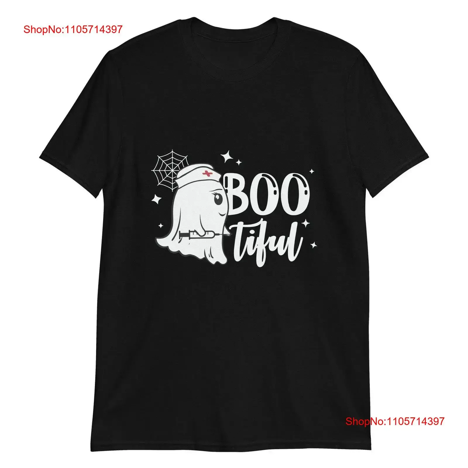 Halloween Bootiful Boo Nurse Funny HalloweenT T Shirt vintage Washed Unisex designer clothes Slightly Versatile Stylish