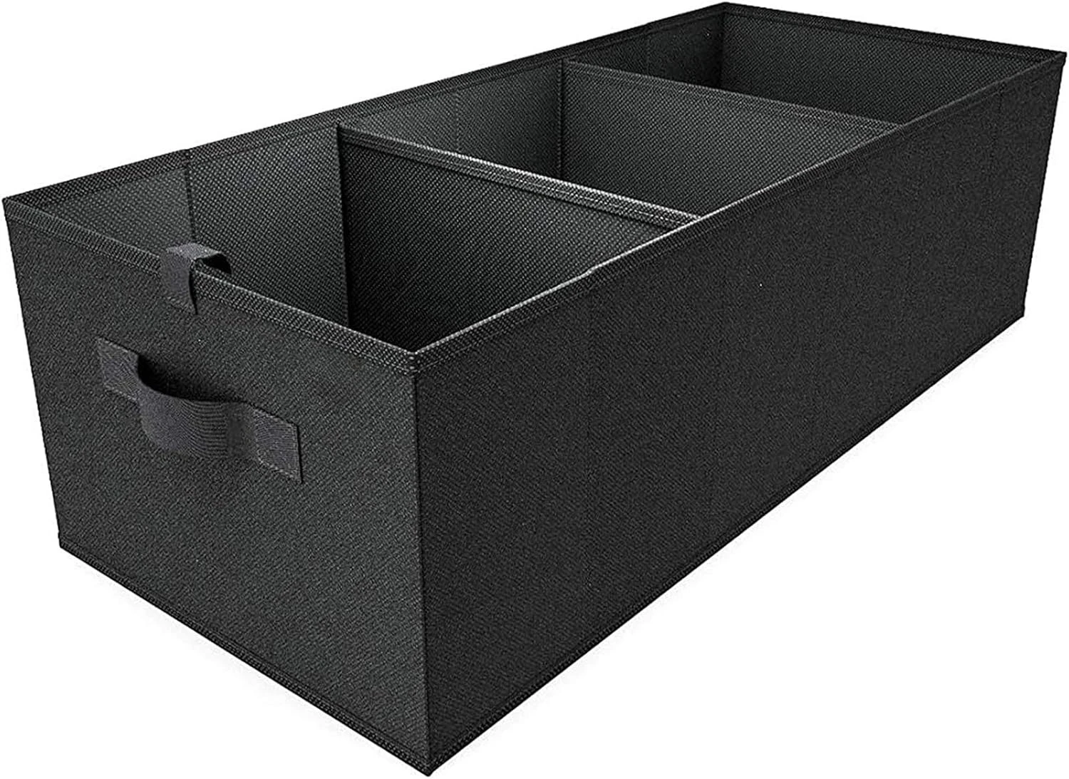 

Car Storage Bag, Foldable Trunk Organizer, Non-Slip Bottom, Suitable for Sedans Vans Suvs, Large Capacity Three Compartments