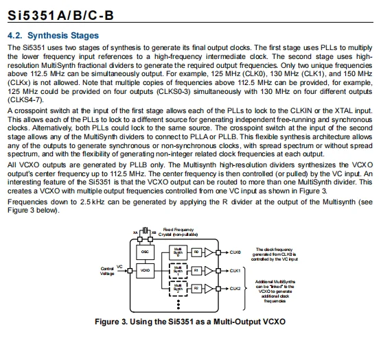 SI5351A-B-GM Generates up to eight non-integer related frequencies from 2.5 kHz to  200 MHz electronics  online shop