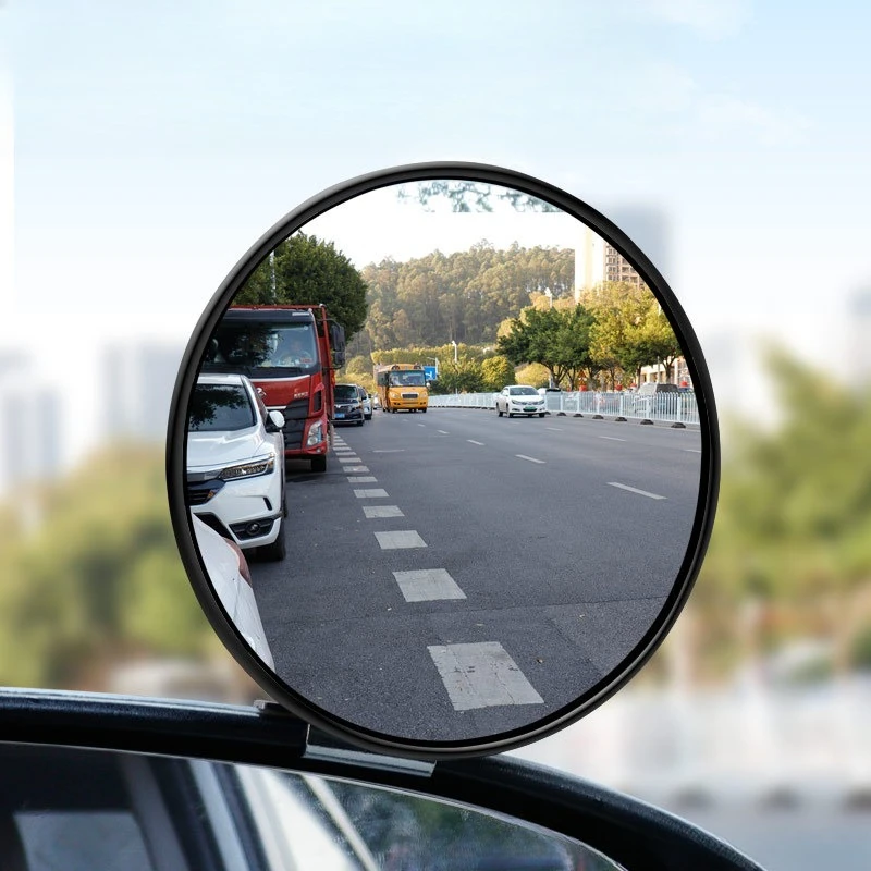 Auto supplies high definition wide-angle glass small round coach car rearview modified auxiliary mirror
