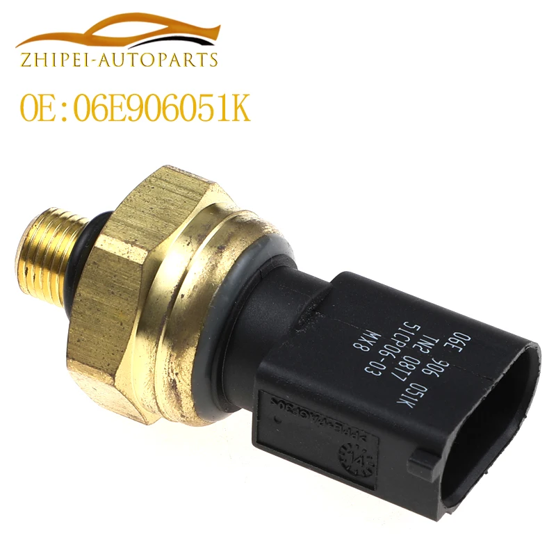 

06E906051K Fuel Rail Pressure Sensor 06E906051J 06E906051E 06E 906 051K 51CP06-04 51CP06-03 Car For VW Passat B6 for AUDI