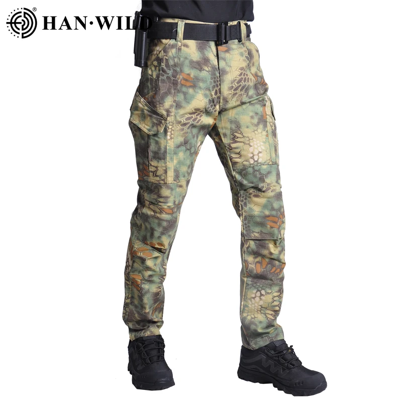 

Tactical Pants for Men Military Army Camouflage Pants Combat Cargo Waterproof Hiking Pant Repellent Ripstop Airsoft Trousers