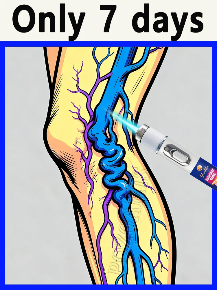 Pielęgnacja ciała za pomocą niebieskiego światła poprawiająca krążenie krwi przez 7 dni