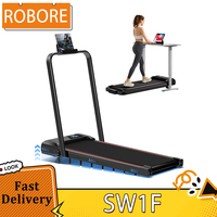 ROBORE SW1F Walking Pad with 9% Incline, 12KM/H, 2.5HP Brushless Motor, 136kg Capacity, Folding Under Desk Treadmill for Home