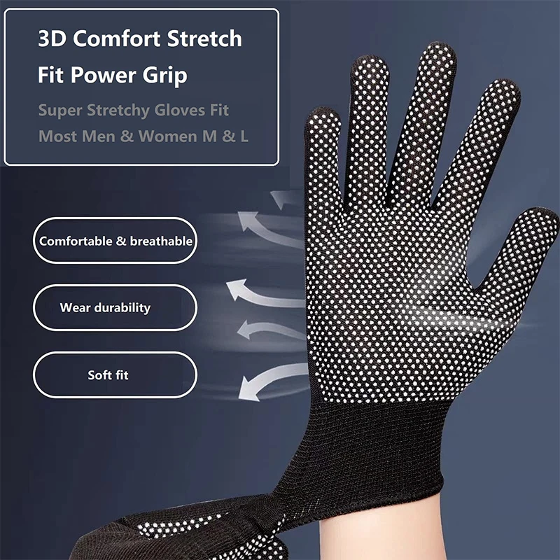 Summer Motocycle Car Driving Anti-slip Gloves Nylon Glue and Plastic Lightweight Men Women Gloves Moto Equipments Accessories
