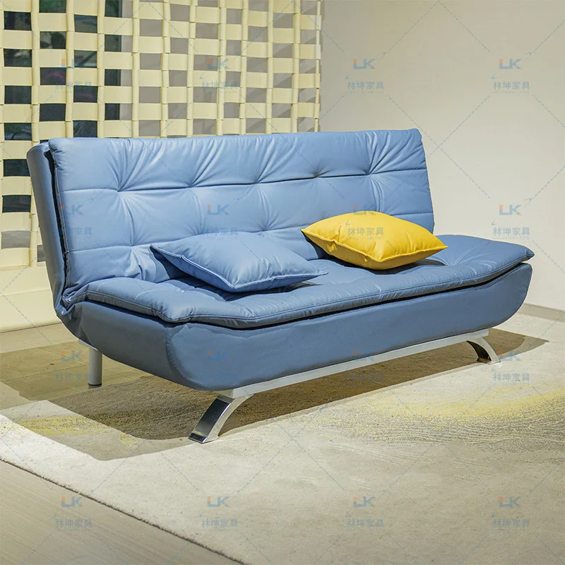 #Hot Selling High Quality Sofa Bed Foldable for Living Room Bedroom Furniture Small Package Leather Sofa Bed