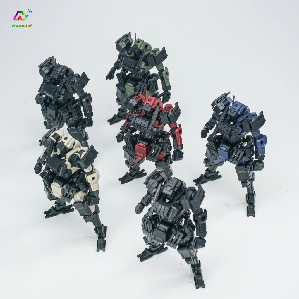 Sheik Mainland 1/18 3MIN-A Project FENRIR A6 Assault Type Highly Articulated Mecha Assembly Model Kit for DIY Custom Hobby Build