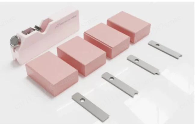 Handmade Soap Beveler Planer Trimmer DIY Craft Cold Soap Manual Trimming Making Tool with 4 Types Modeling Blades Plastic Shell