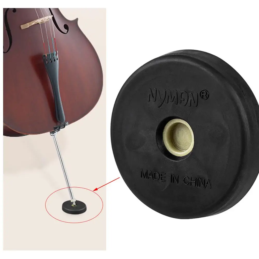 Cello Anti-slip Rug Pad Stop End Pin Stand Holder Rubber Floor Protector Violoncello Stoper Musical Instruments Part Accessories