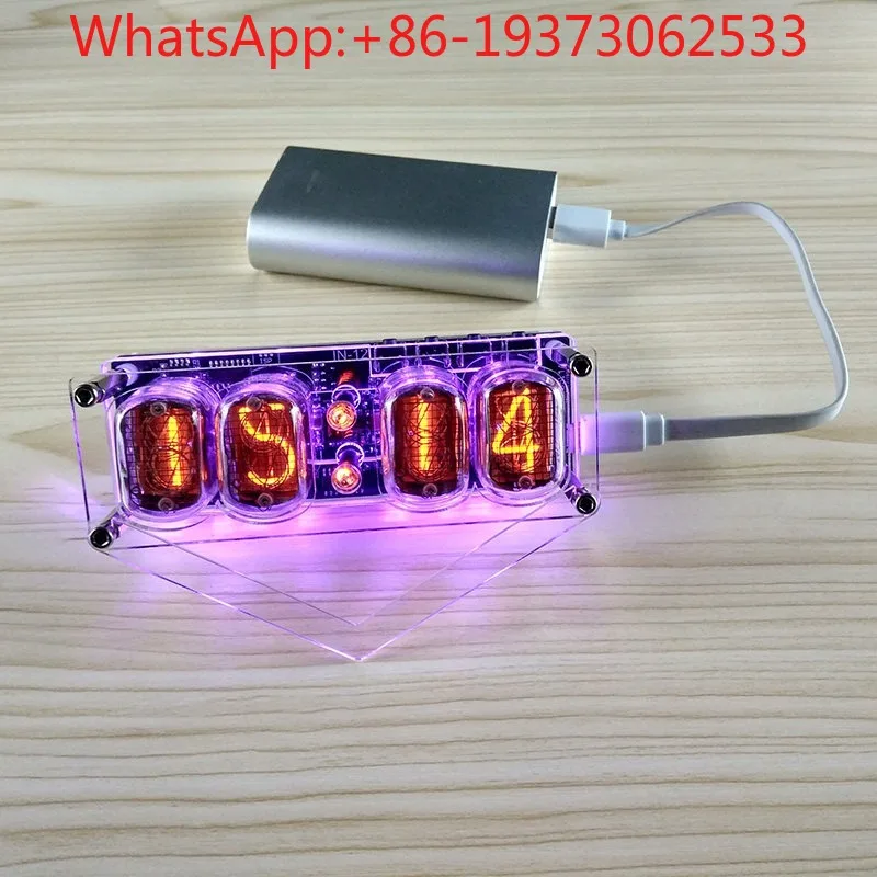 Xujun1105641611 Store   IN-12 Glow Tube Nixie Clock