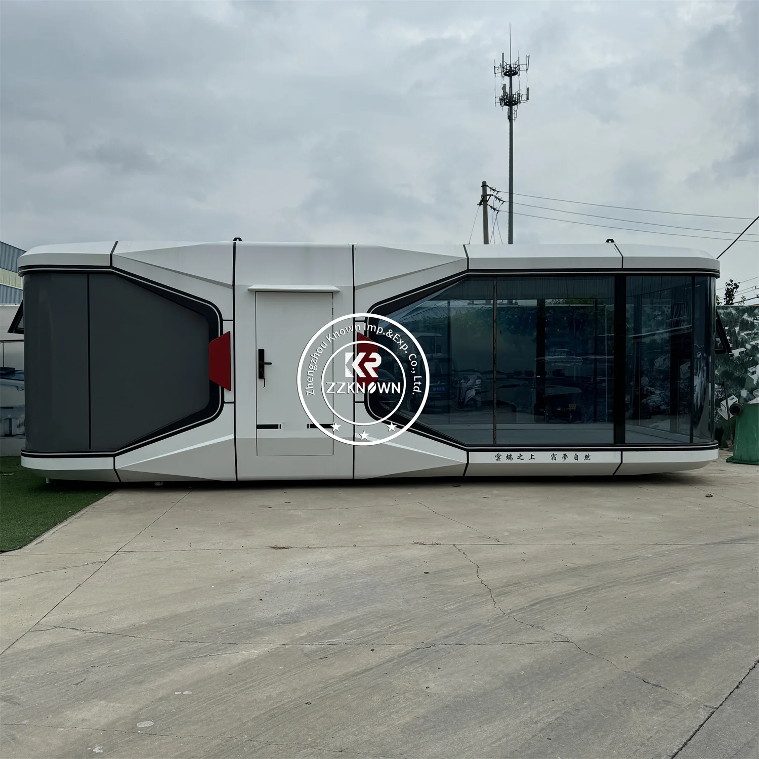 New Double-layered Capsule Room Mobile Cabin Integrated Cabin House Commercial Tiny Homes Container House Prefabricated Building