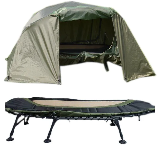 

Off Ground Tents +Folding Bed SET Double-layer Four Seasons Universal Outdoor Leisure Fishing Tents