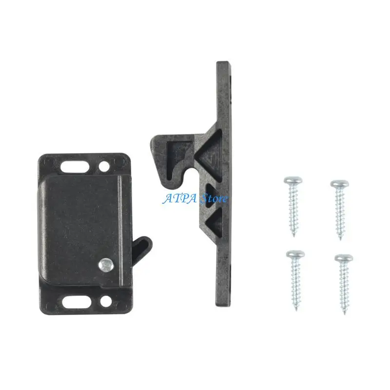 

U13C Cabinet Door Latchs Catch for Camper Kitchen Bathroom Office Home Furniture Trailer Lock Accessories Inside Child Proof