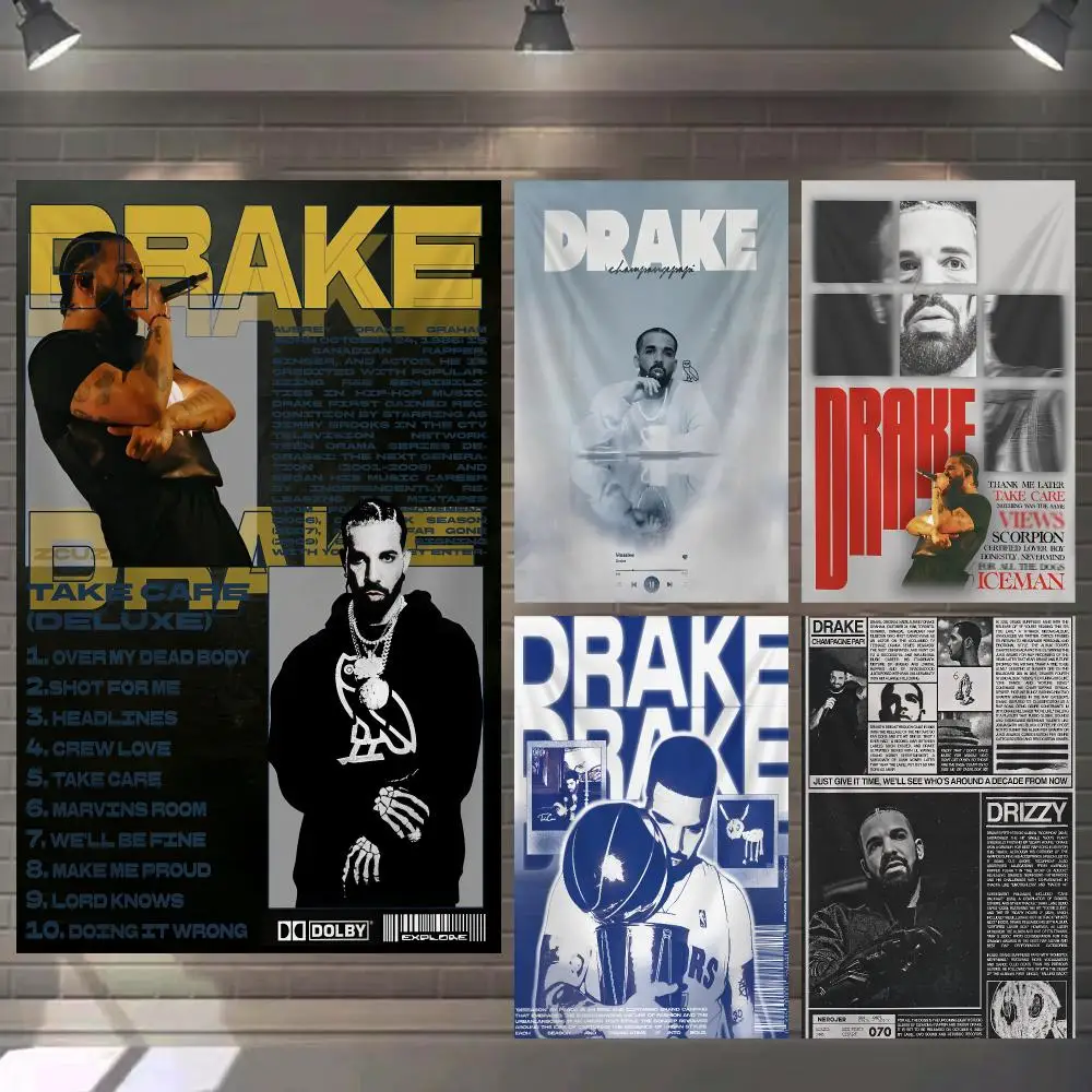 D-Drake Cloud Rap Trap Tapestry Microfiber Background Art Decor For Bedroom Living Room Bar Garden Outdoor Festival Wall Deco
