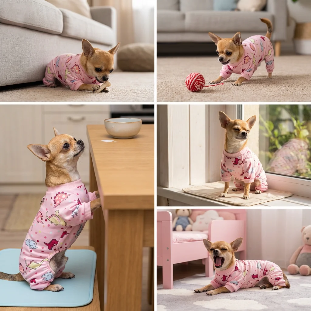 Soft Cotton Dog Pajamas Dinosa - огляд і ціна D Ring Strap