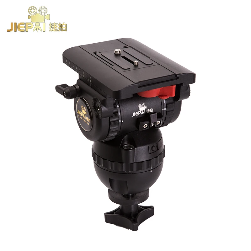 tripod for camera Jp-v18 Hydraulic Damping Yuntai Professional Broadcast Grade Camera Tripod 100mm Bowl Head