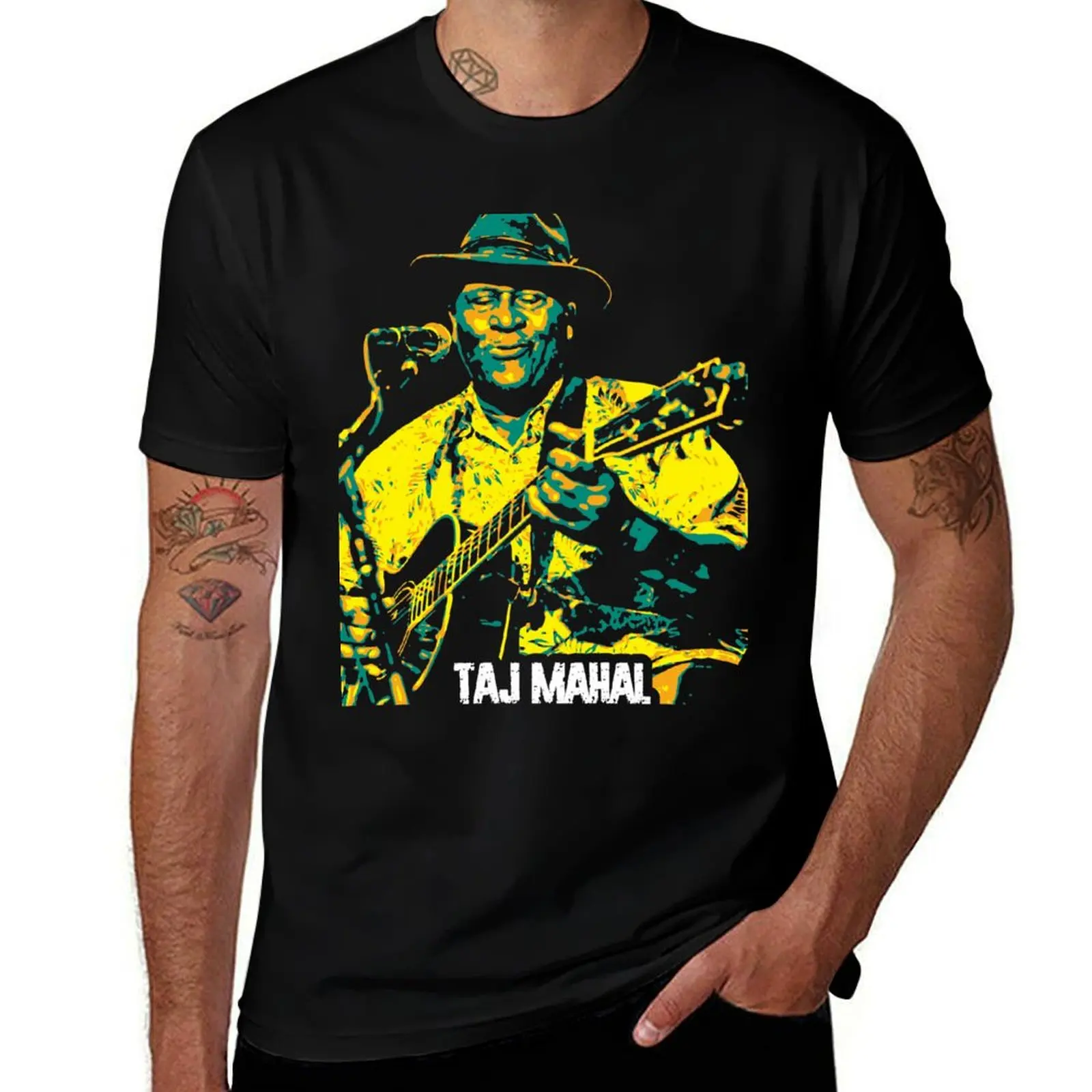 Taj Mahal musician.Henry Saint Claire Fredericks v2 T-Shirt Lightweight Sport Basic T-Shirt