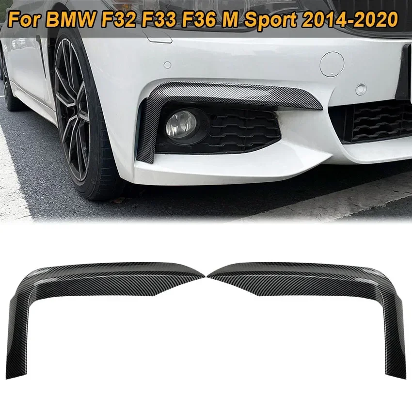 

Front Bumper Splitter Spoiler Air Knife Fog Lamp Cover For BMW F32 F33 F36 M-Sport 420i 428i 435i 440i 2014-2020 Car Accessories