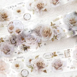 1pcs/1lot Decorative Adhesive tapes  withered rose masking tapes Junk Journal Scrapbooking stikcers DIY