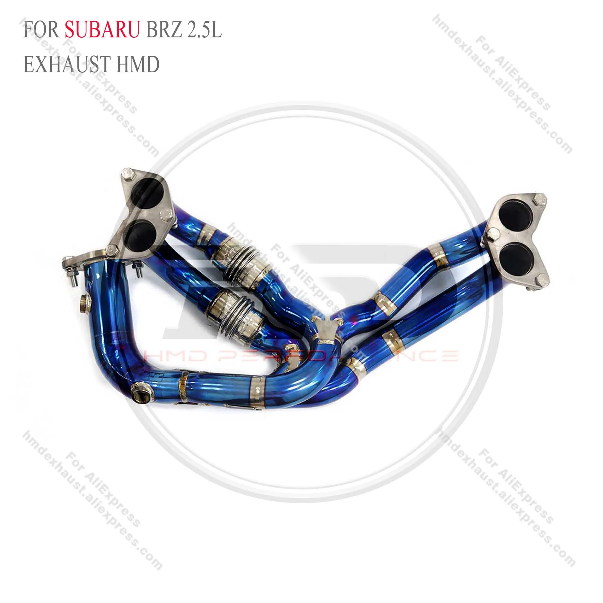 HMD Titanium Exhaust System for Subaru BRZ 2.5L  Manifold High Flow Performance