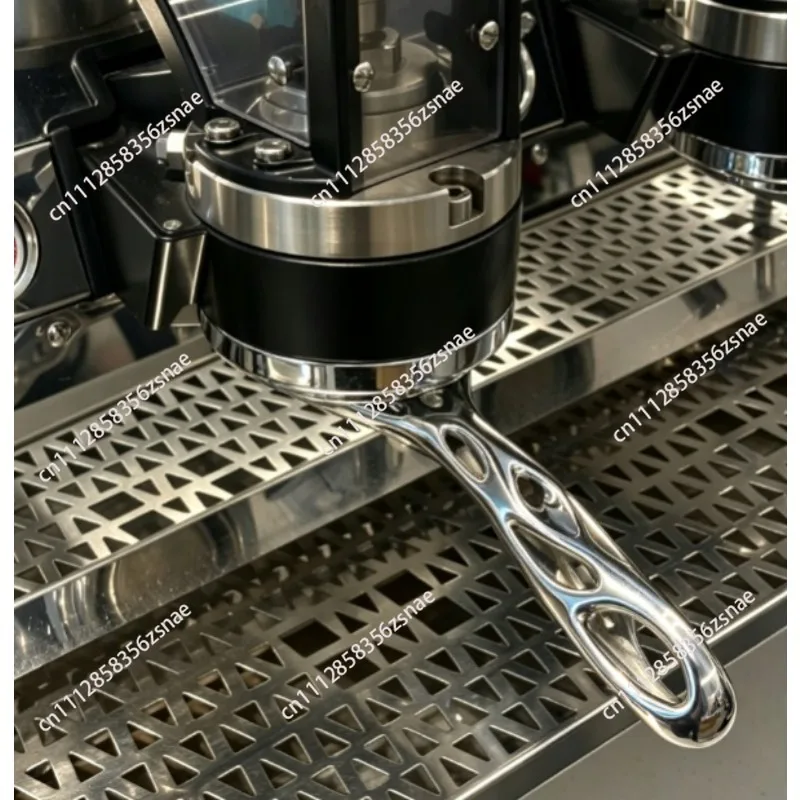 Limited Hand‑crafted 58mm Special‑Shaped Bottomless Portafilter, Fit for La Marzocco Espresso Machine, Gift for Coffee Lovers