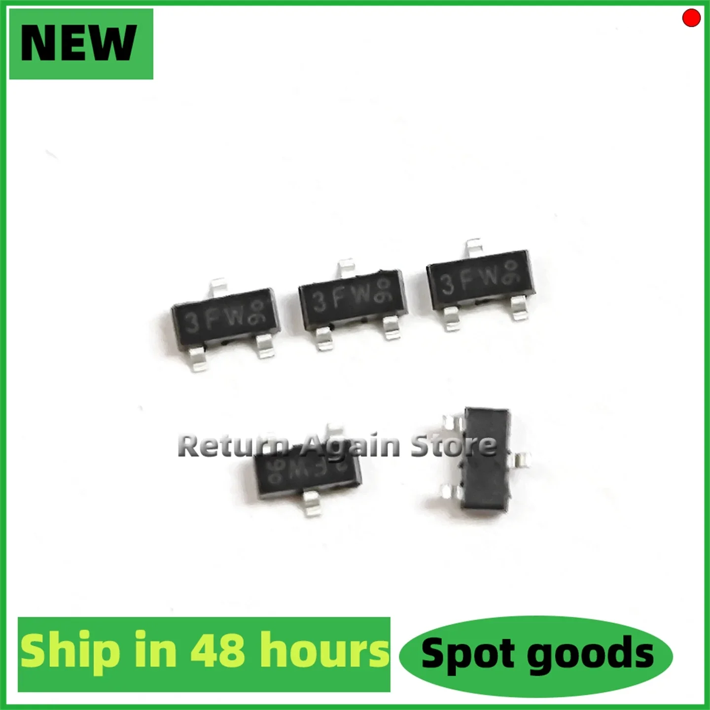 50PCS/LOT BC857B Marking code 3FW BC847B 1FW SOT-23 new original