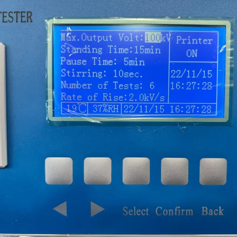 Automatic Transformer Insulation Oil Dielectric Strength Tester Oil BDV Tester Oil BDV Test Kit