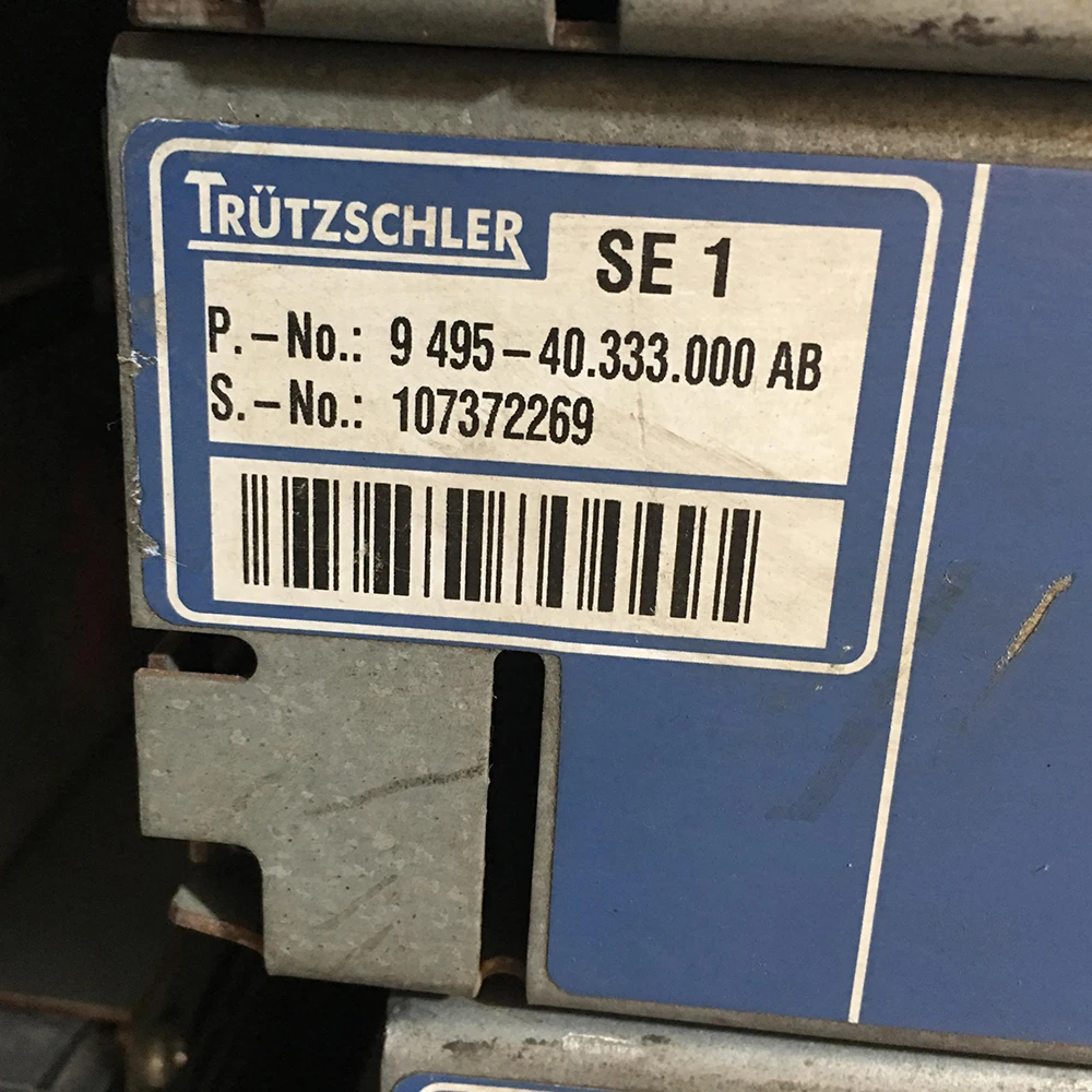 TRUTZSCHLER SEI Servo Drive