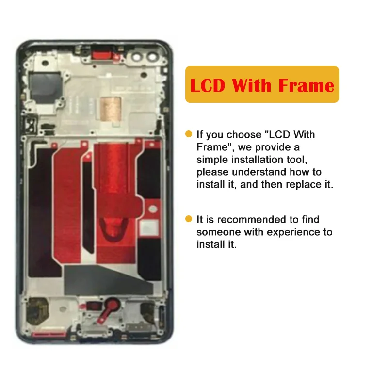 6.44\'\' Original AMOLED For Oneplus nord AC2001 AC2003 LCD Display Touch Screen Panel Digitizer Replacement For 1+nord LCD