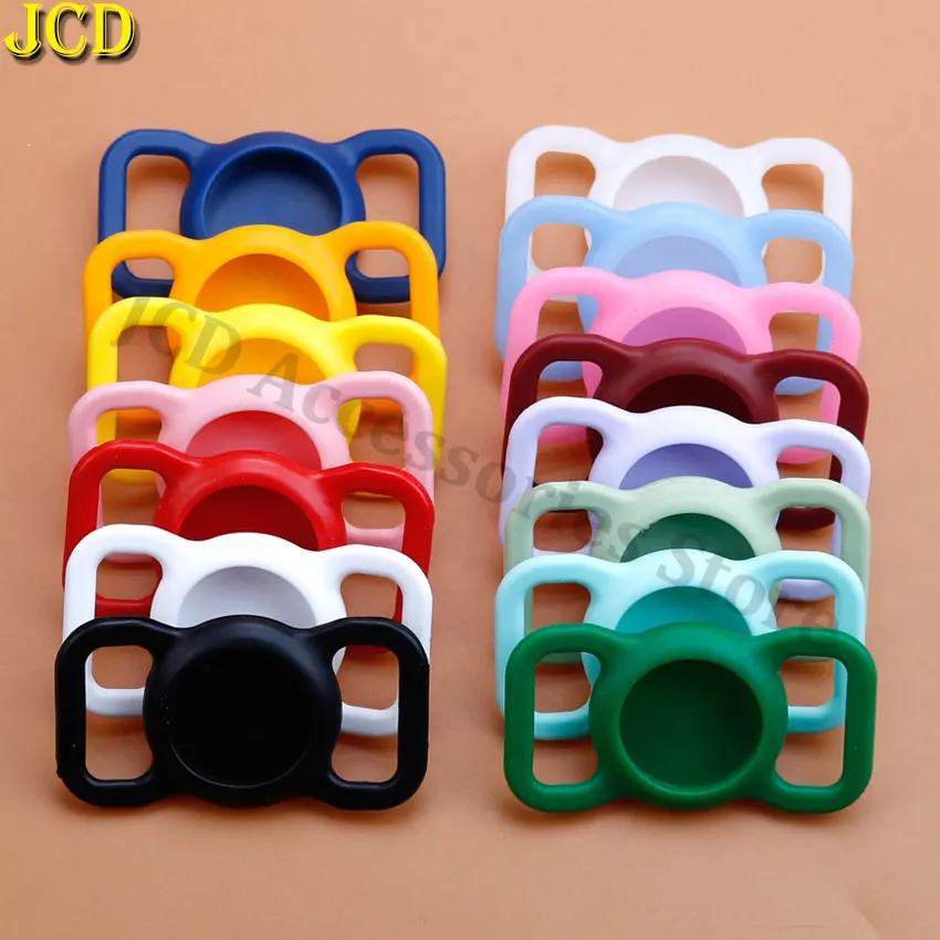 

JCD Silicone Protective Case For Apple Airtags Cover GPS Finder Dog Cat Pet Collar Loop Locator Tracker Anti-lost Device