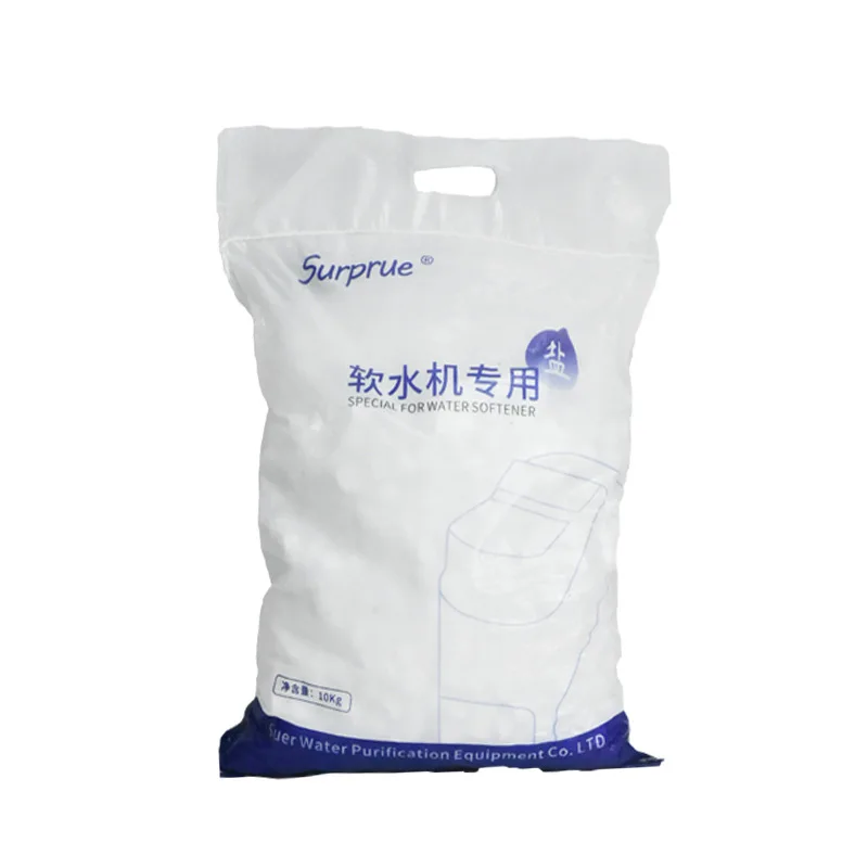 10KG Soften Water  Salt Regenerated Ioic Resin Special Salt For Water Softener Water Treatment