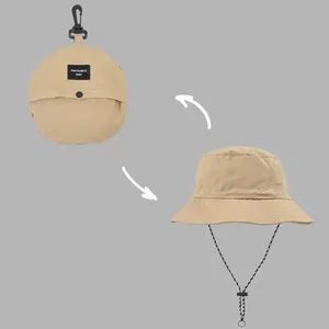 Perlindungan Matahari Musim Panas Topi Nelayan Tahan Air Topi Ember Topi Hiking Berkemah dengan Tas Penyimpanan Topi Matahari Anti Sinar UV Topi Mendaki Gunung 12 topi tahan air penjualan terbaik - №